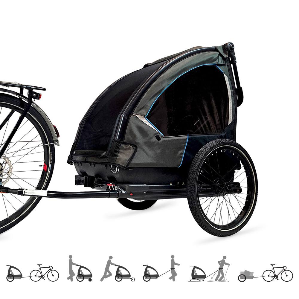 sykkelvogn grå fra Nordic Cab