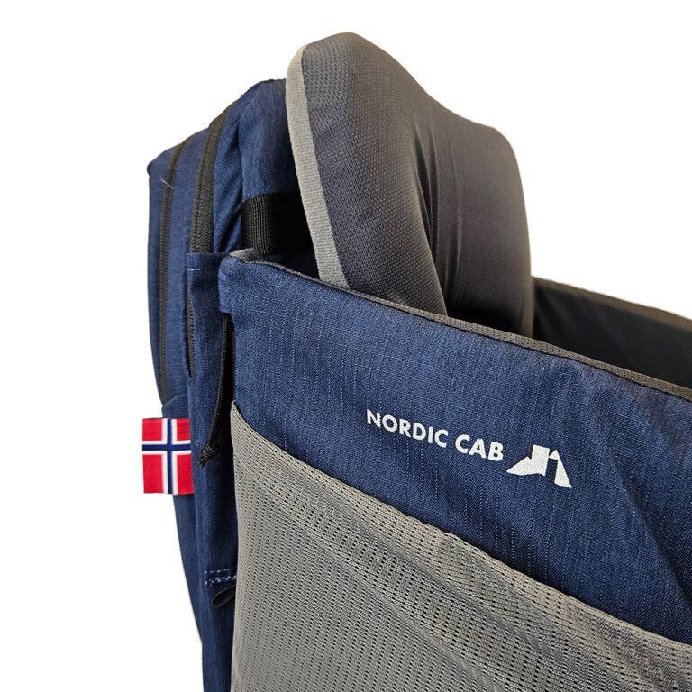 Blå bæremeis fra norske Nordic Cab