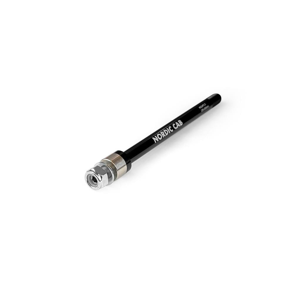 Nordic Cab 12mm thru axle adapter for mounting bike trailer