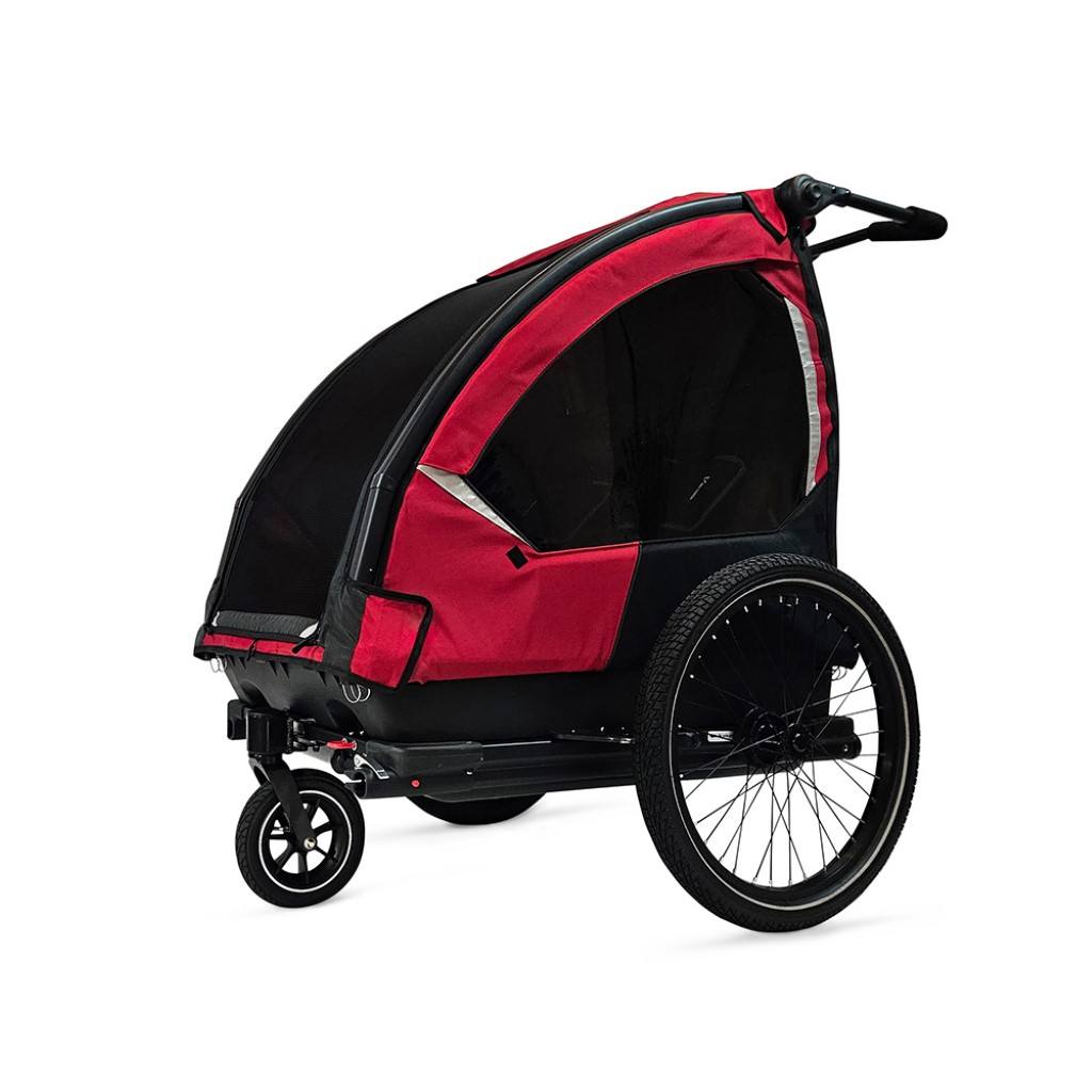 Nordic Cab bike trailer used as stroller