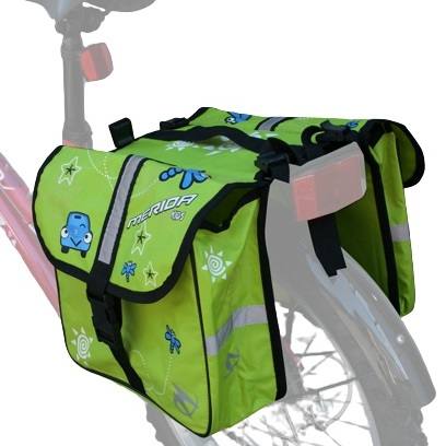 Kids pannier bag green